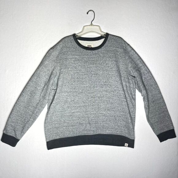 Blake Shelton x Lands' End Fleece Lined Crew Neck Sweater Gray Mens Size XL - Picture 1 of 10